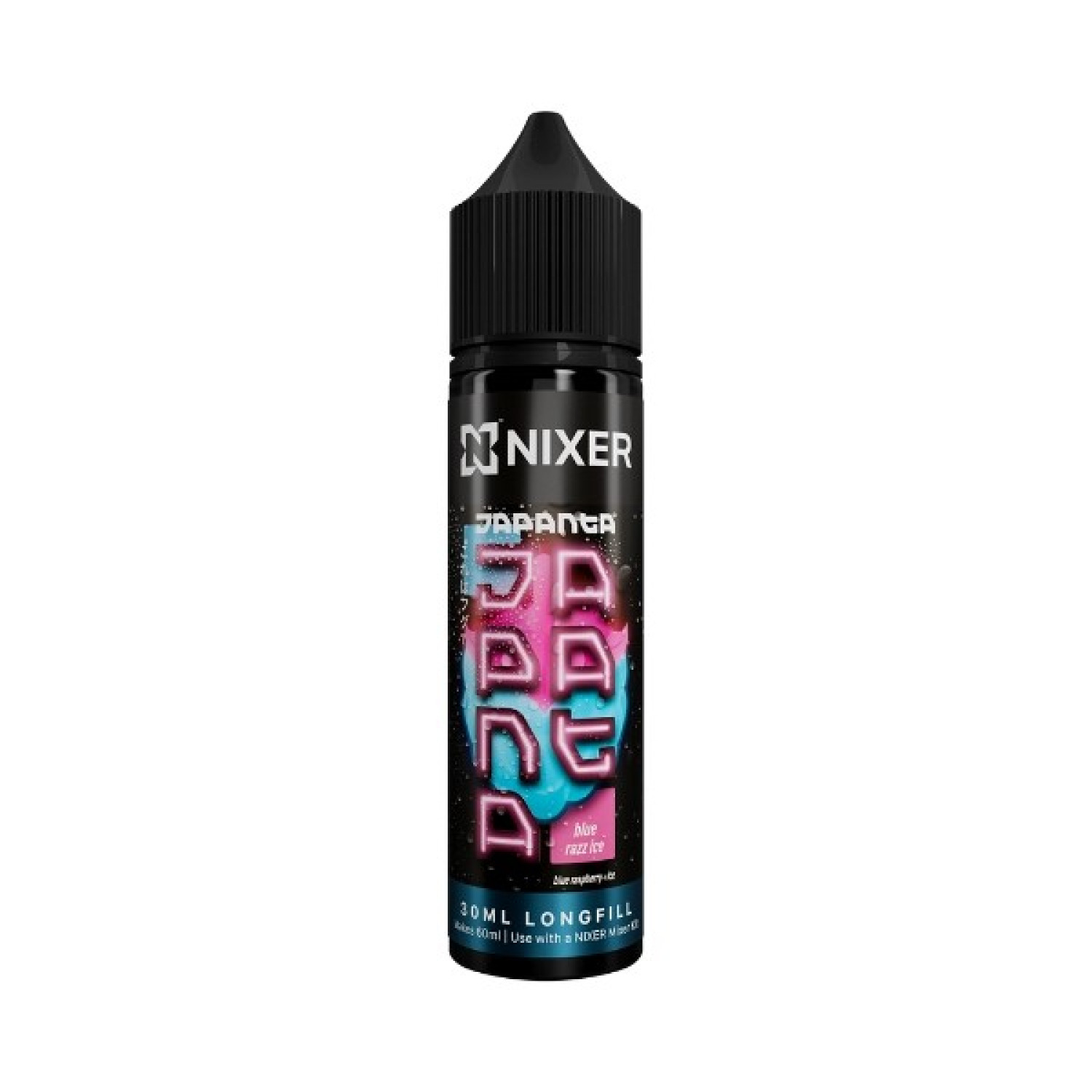 Nixer X Japanta - 30ml - Blue Razz Ice - Longfill Nixer X Japanta - 30ml - Blue Razz Ice - Longfill