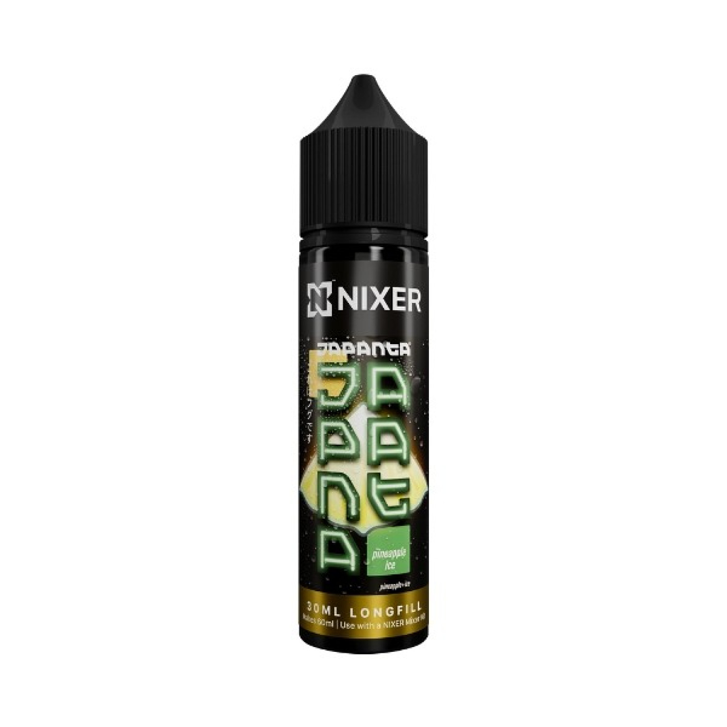 Nixer X Japanta - 30ml - Pineapple Ice - Longfill Nixer X Japanta - 30ml - Pineapple Ice - Longfill