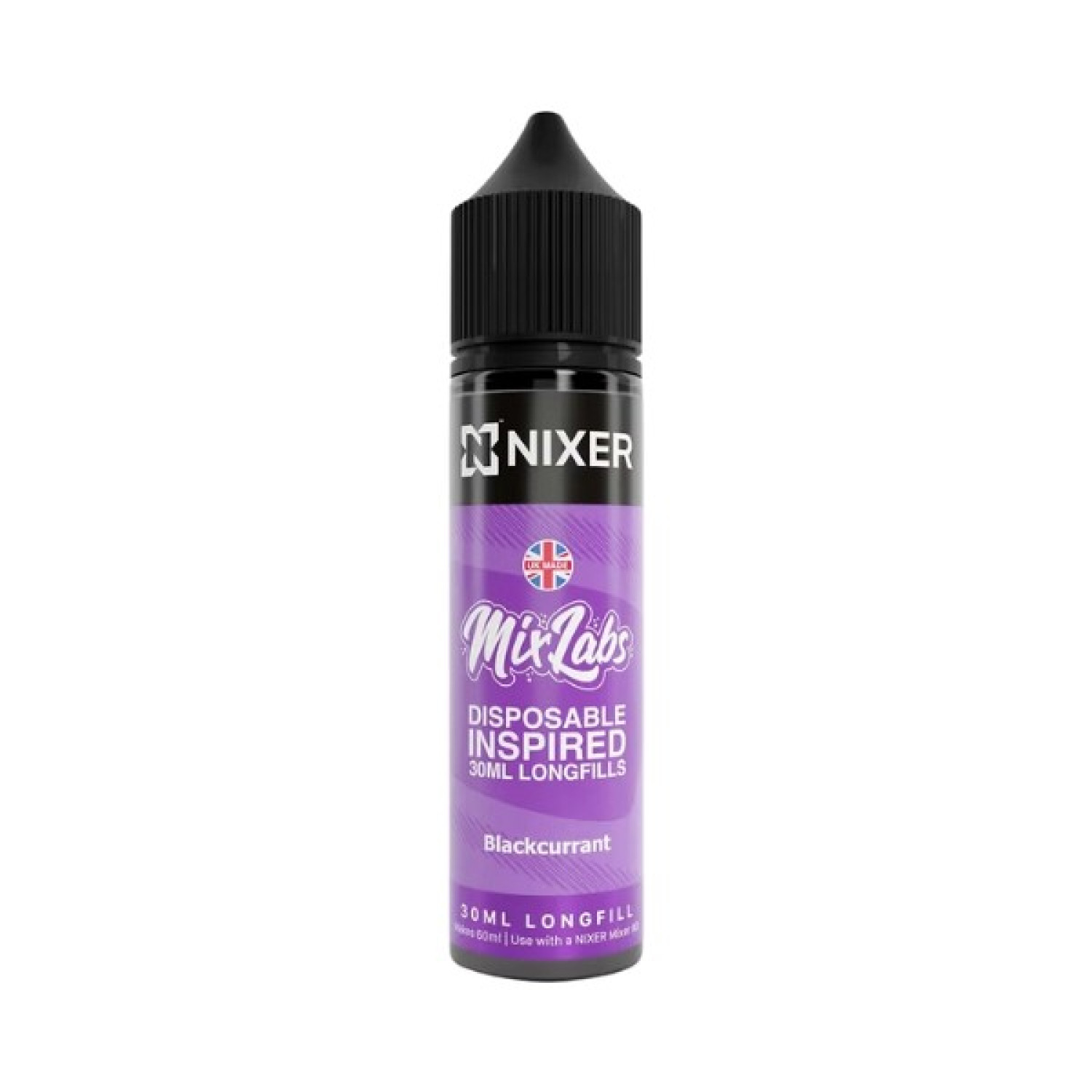 Nixer X Mix Labs - 30ml - Blackcurrant - Longfill Nixer X Mix Labs - 30ml - Blackcurrant - Longfill