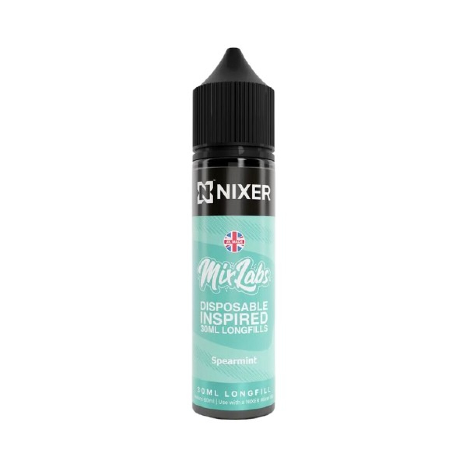 Nixer X Mix Labs - 30ml - Spearmint - Longfill Nixer X Mix Labs - 30ml - Spearmint - Longfill