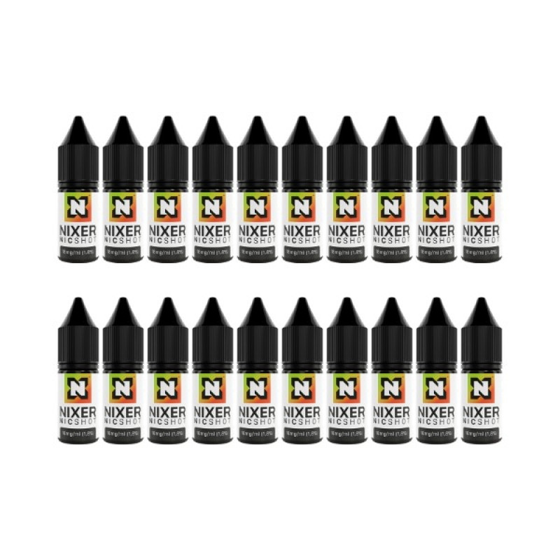 Nixer - Nic Shot - 100VG Nic Shot - 20 Pack Nixer - Nic Shot - 100VG Nic Shot - 20 Pack