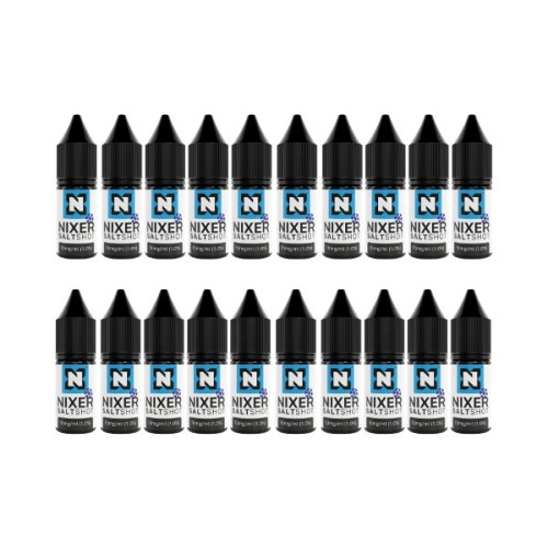 Nixer - Nic Shot - 50/50 Ice Salt Nic Shot - 20 Pack