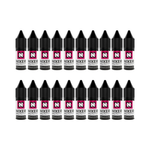 Nixer - Nic Shot - 50/50 Salt Nic Shot - 20 Pack