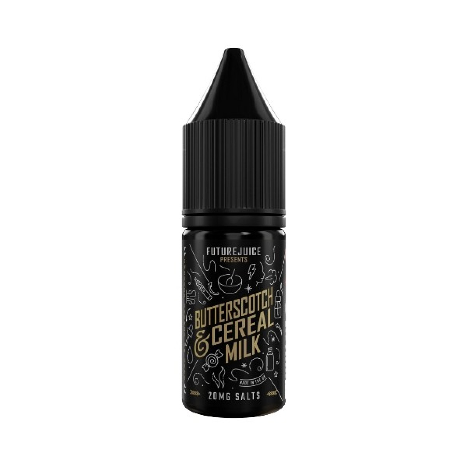 Future Juice - Nic Salt - Butterscotch & Cereal Milk Future Juice - Nic Salt - Butterscotch & Cereal Milk