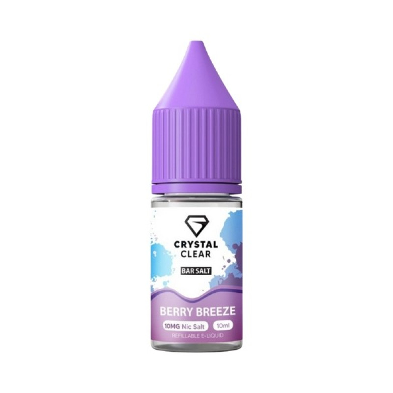 Crystal Clear Bar Salt - Nic Salt - Berry Breeze