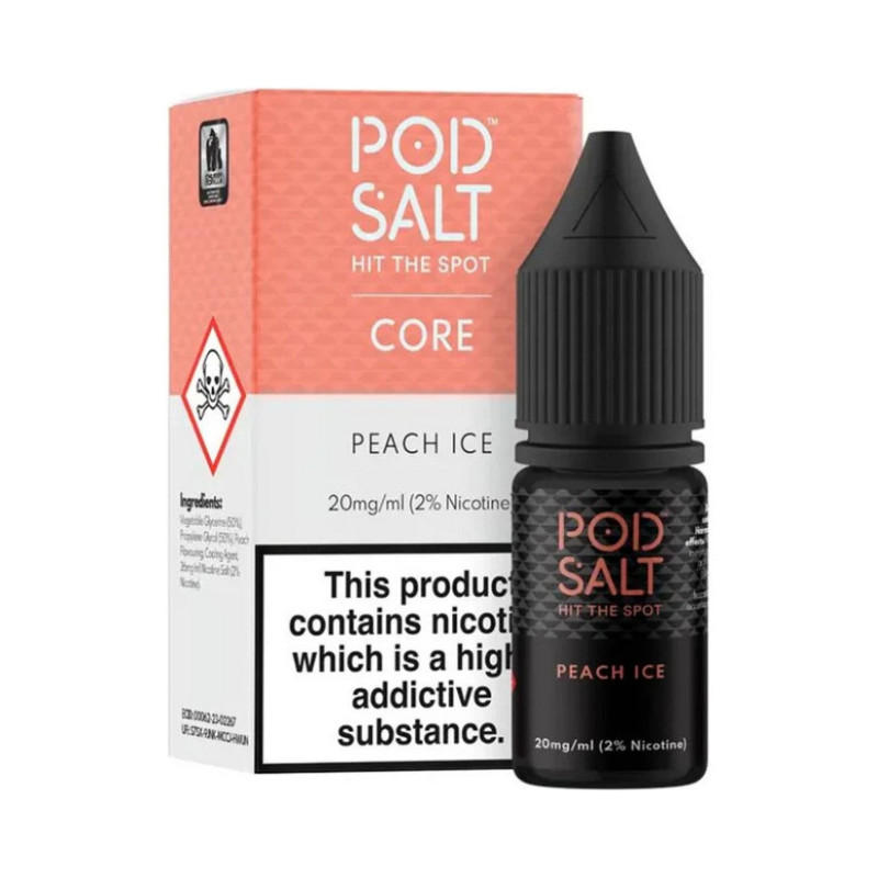 Pod Salt - Nic Salt - Peach Ice