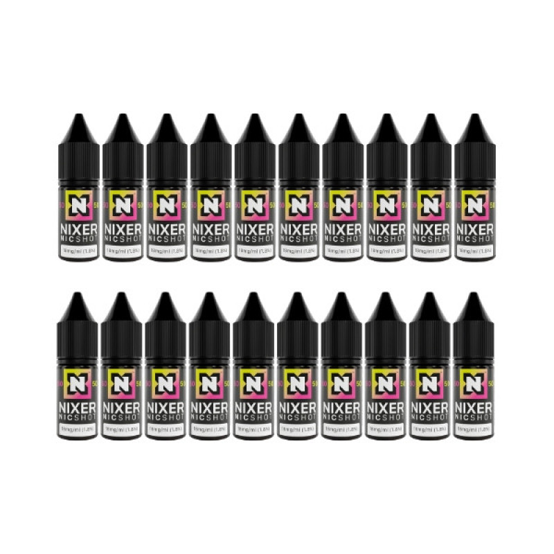 Nixer - Nic Shot - 50/50 Nic Shot - 20 Pack Nixer - Nic Shot - 50/50 Nic Shot - 20 Pack