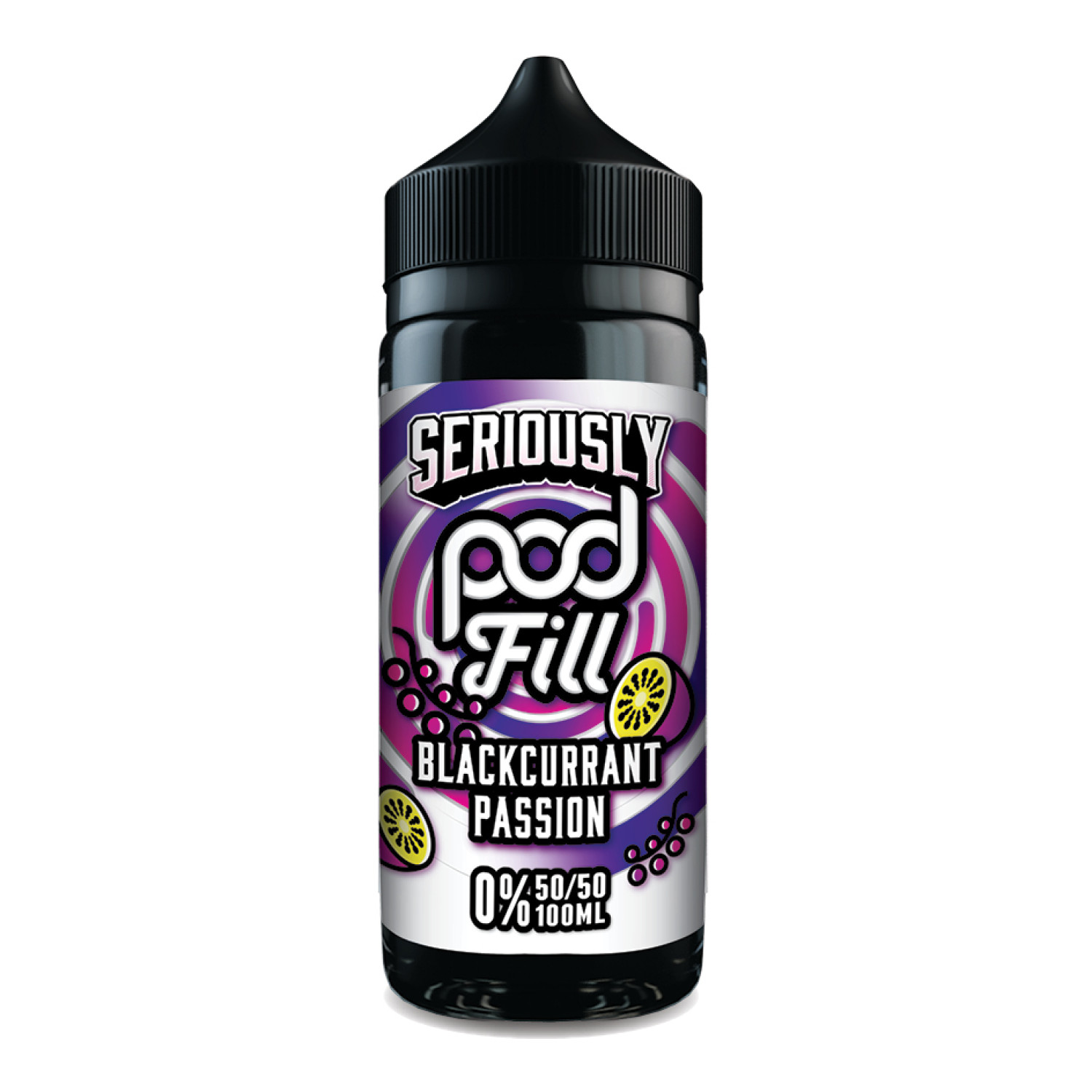 Doozy Vape - Seriously Pod Fill - 100ml [Blackcurrant Passion]