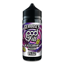Doozy Vape - Seriously Pod Fill - 100ml [Blackcurrant Passion]
