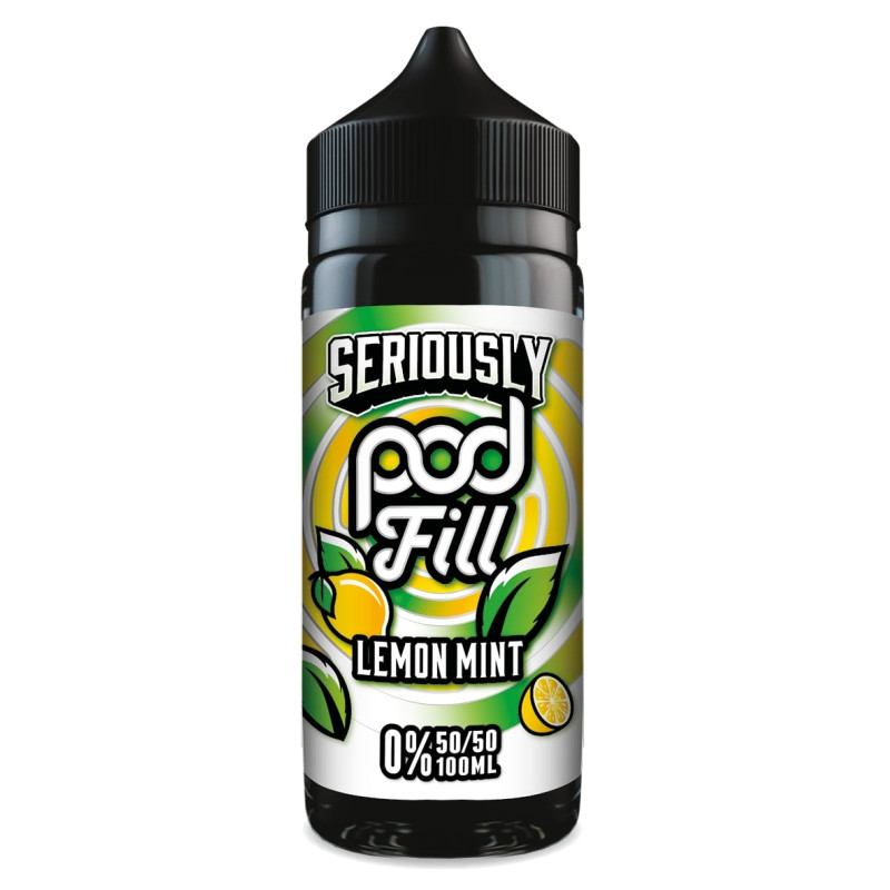 Doozy Vape - Seriously Pod Fill - 100ml [Lemon Mint]