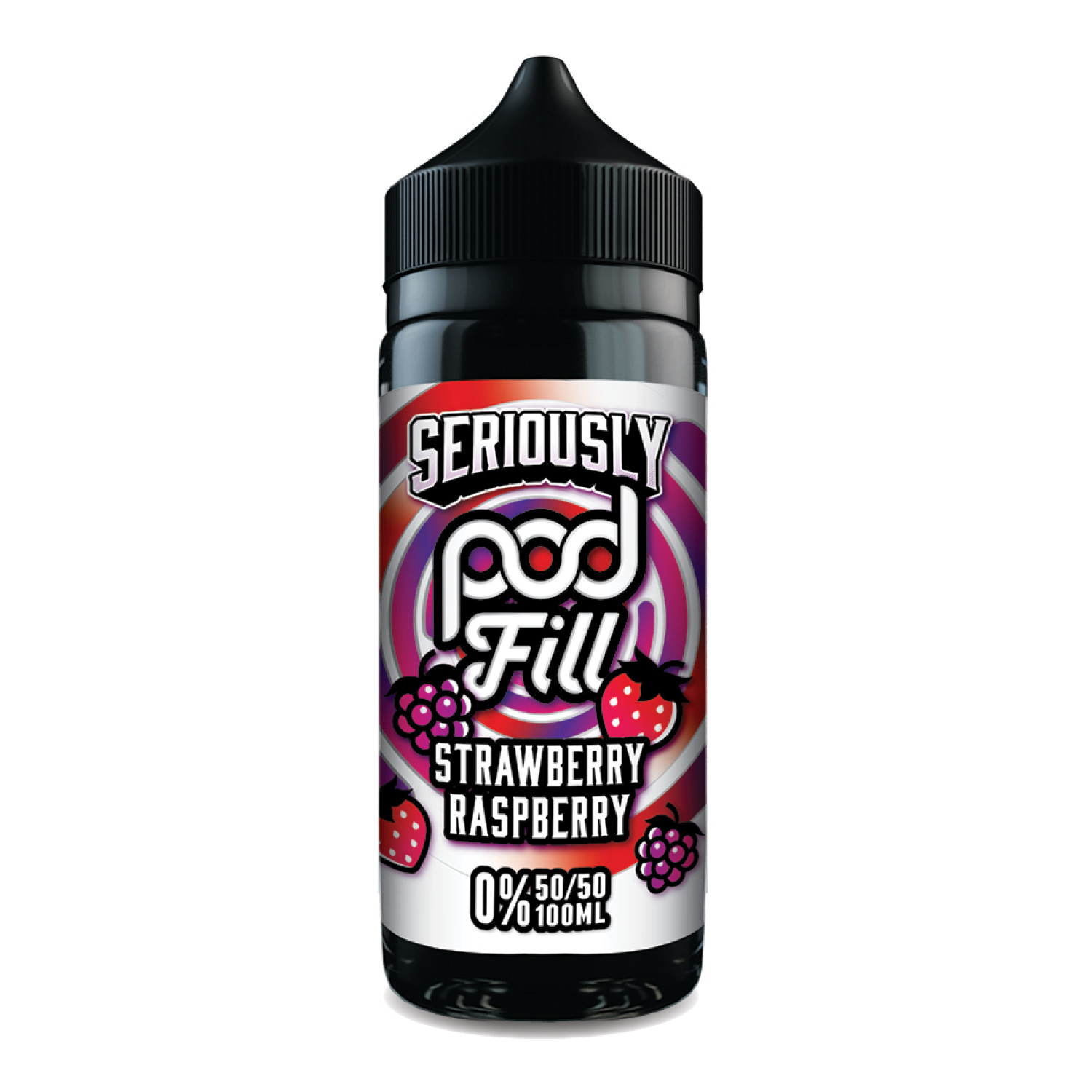 Doozy Vape - Seriously Pod Fill - 100ml [Strawberry Raspberry]