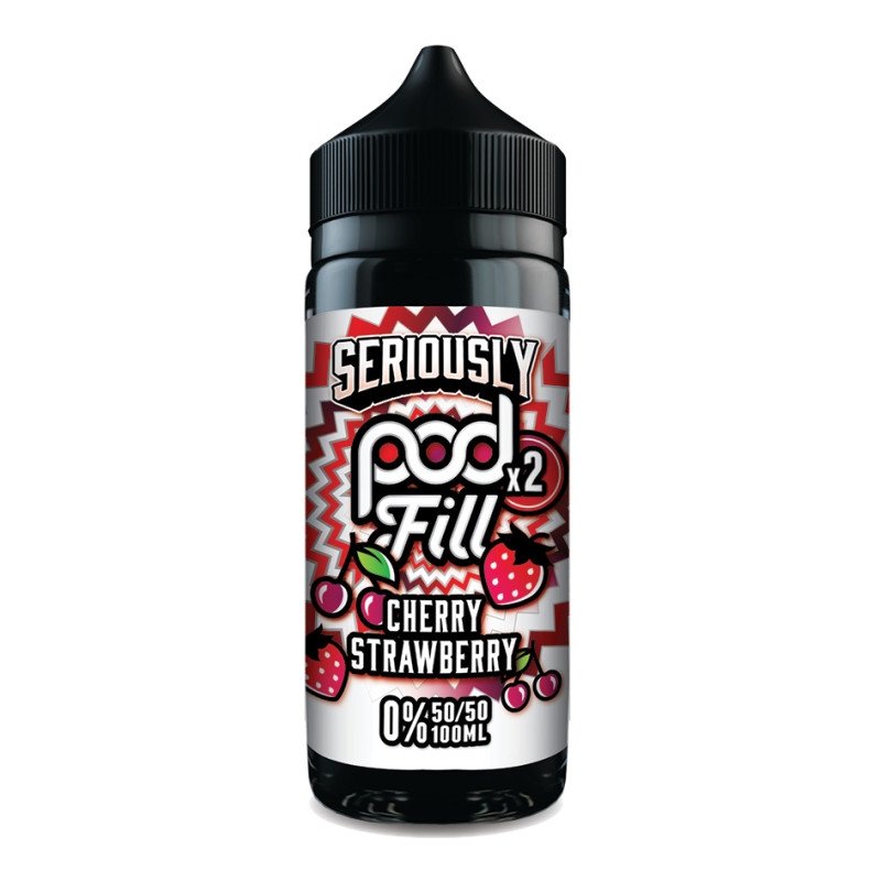 Doozy Vape - Seriously Pod Fill 2 - 100ml [Cherry Strawberry]
