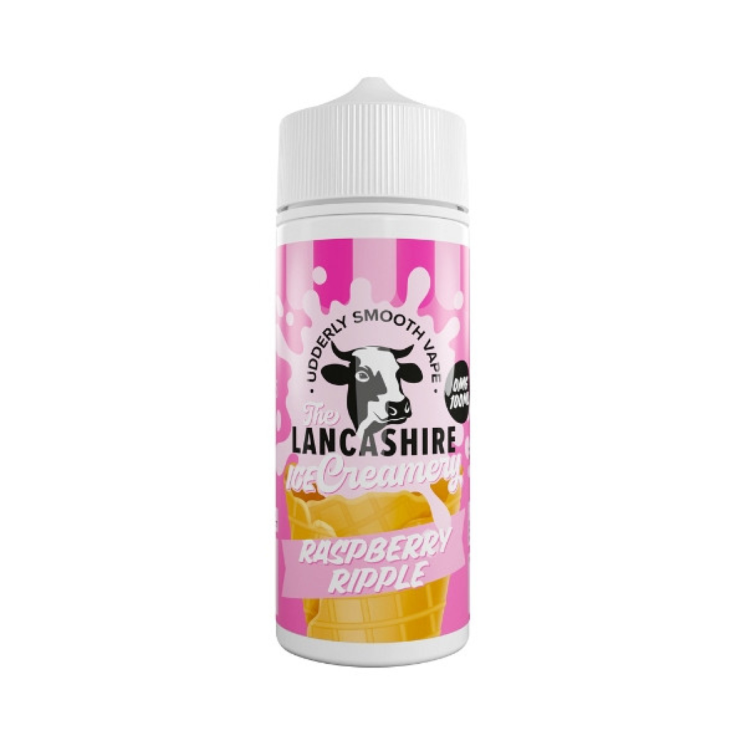 The Lancashire Ice Creamery - 100ml - Raspberry Ripple The Lancashire Ice Creamery - 100ml - Raspberry Ripple