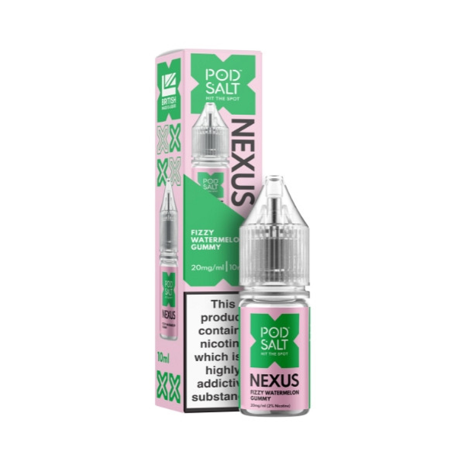 Pod Salt Nexus - Nic Salt - Fizzy Watermelon Gummy Pod Salt Nexus - Nic Salt - Fizzy Watermelon Gummy