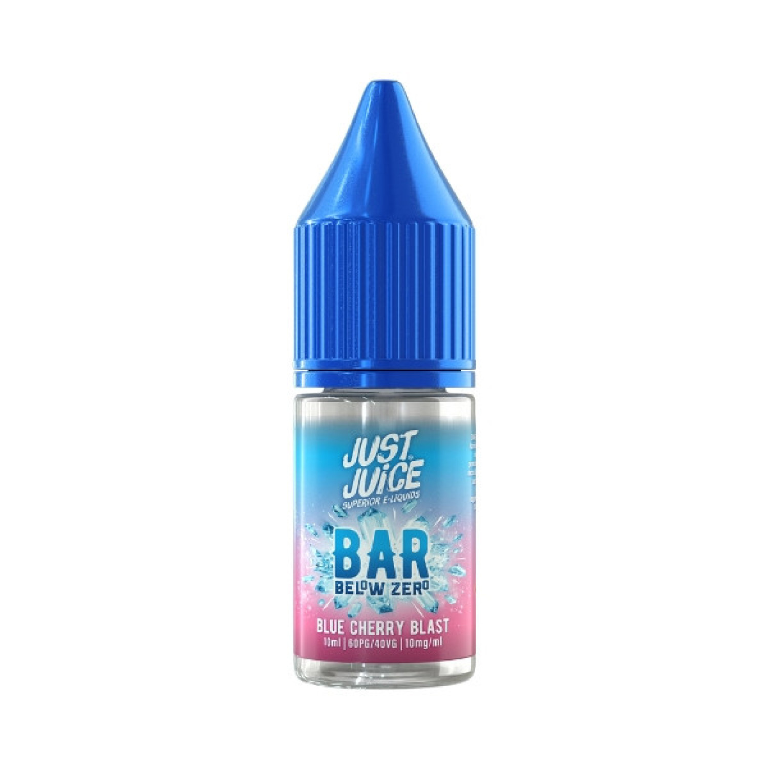 Just Juice Bar - Below Zero - Nic Salt - Blue Cherry Blast Just Juice Bar - Below Zero - Nic Salt - Blue Cherry Blast