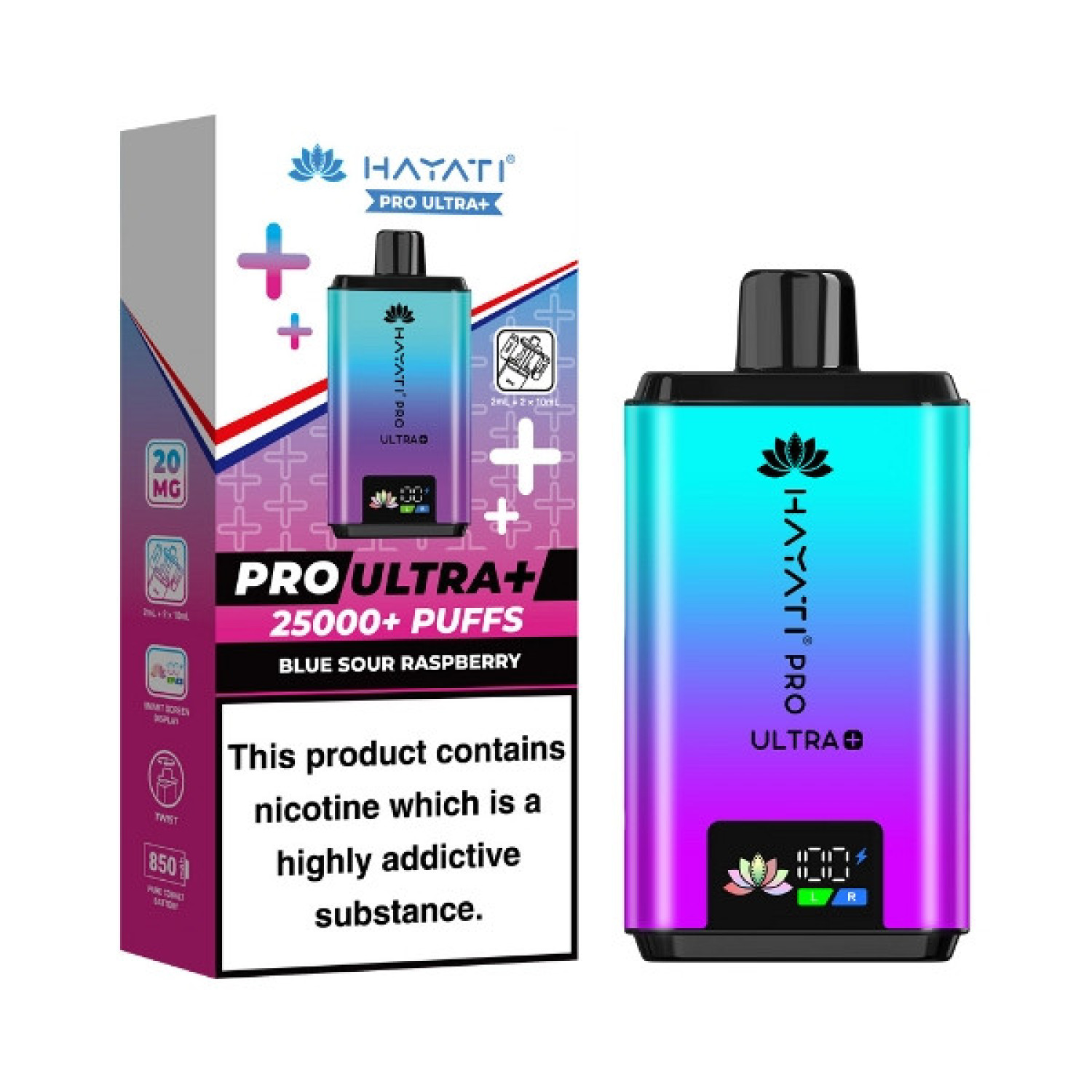 Hayati Pro Ultra+ 25000 - Pod Kit Hayati Pro Ultra+ 25000 - Pod Kit