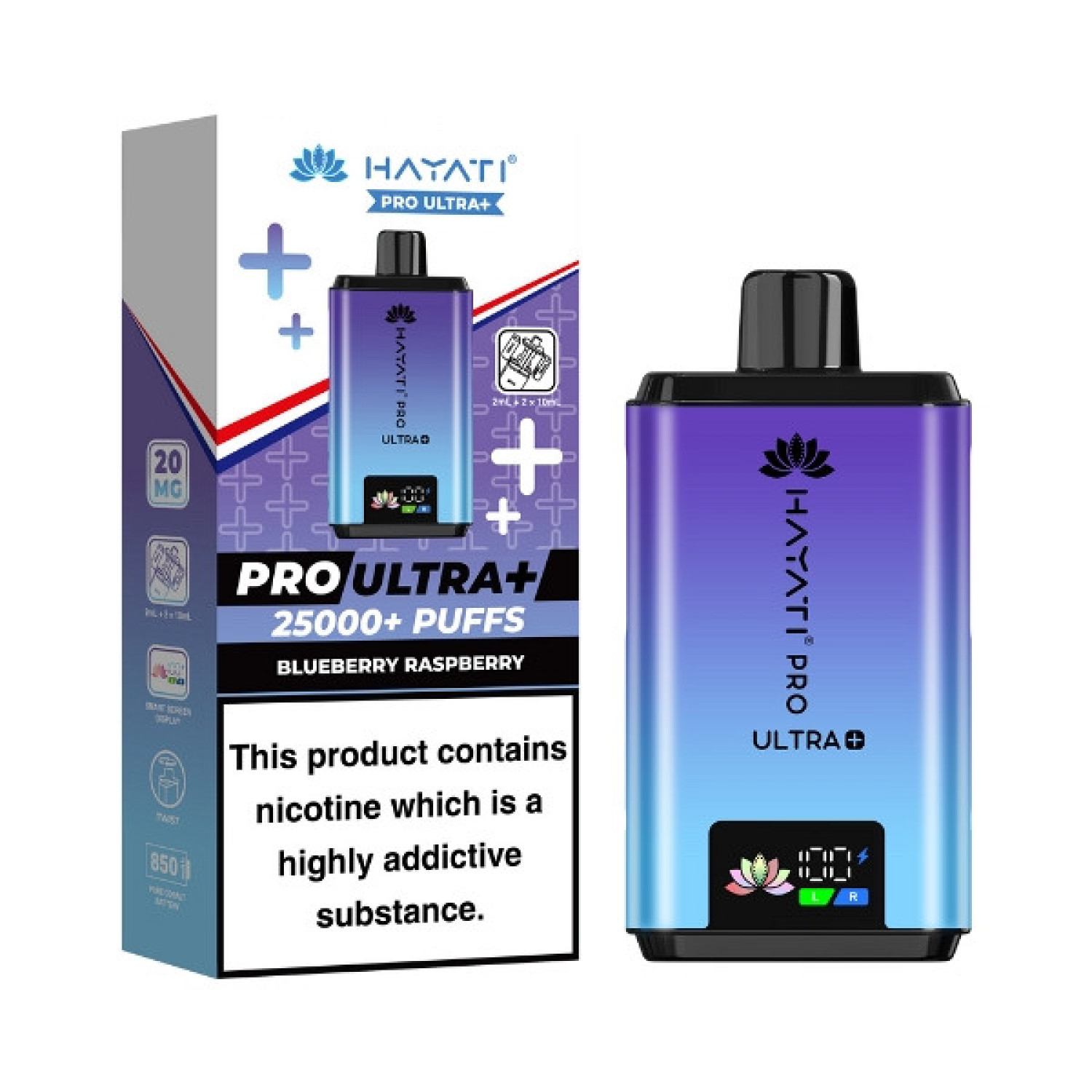 Hayati Pro Ultra+ 25000 - Pod Kit Hayati Pro Ultra+ 25000 - Pod Kit
