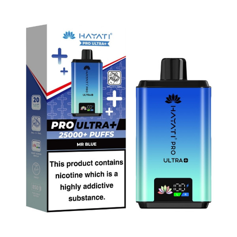 Hayati Pro Ultra+ 25000 - Pod Kit Hayati Pro Ultra+ 25000 - Pod Kit