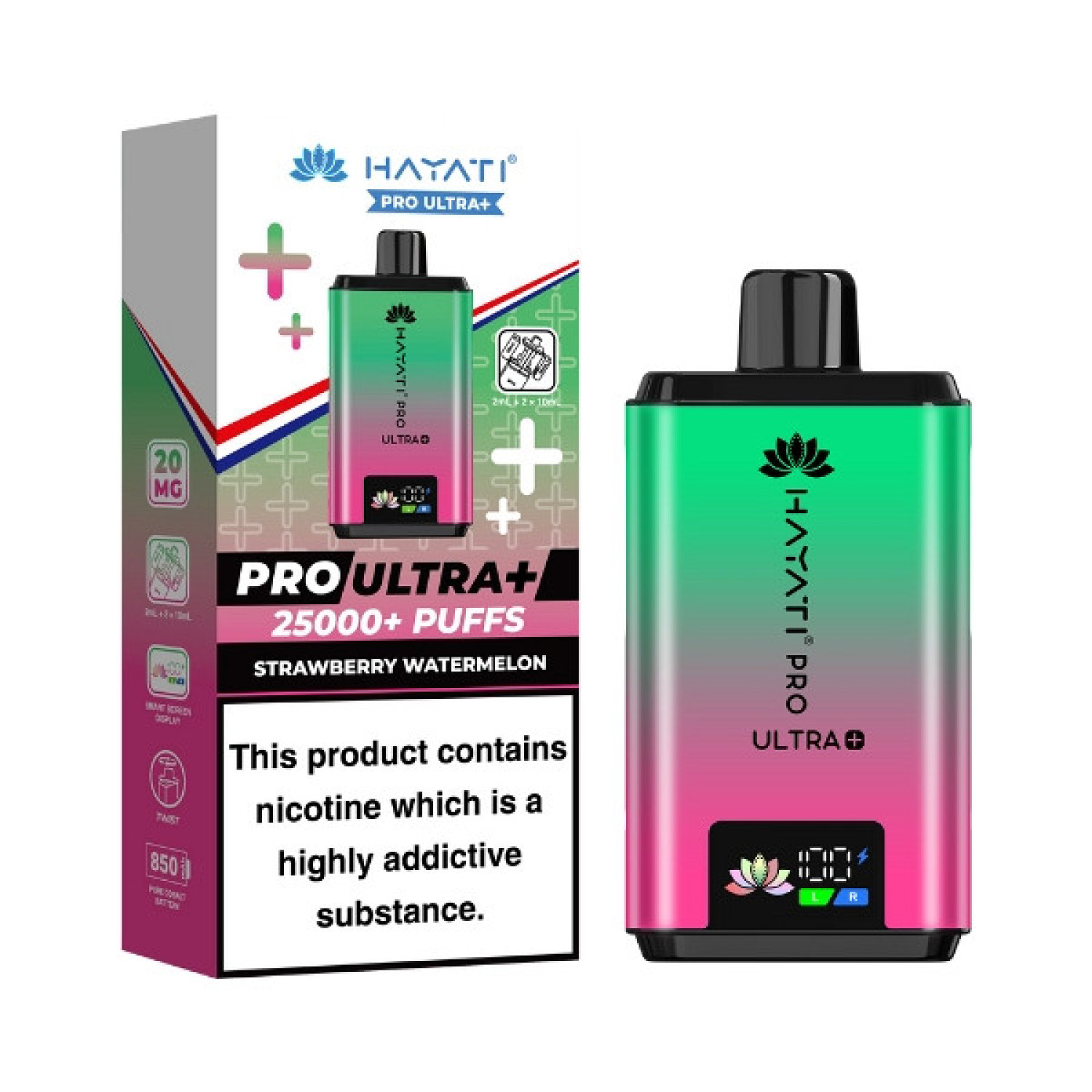 Hayati Pro Ultra+ 25000 - Pod Kit Hayati Pro Ultra+ 25000 - Pod Kit
