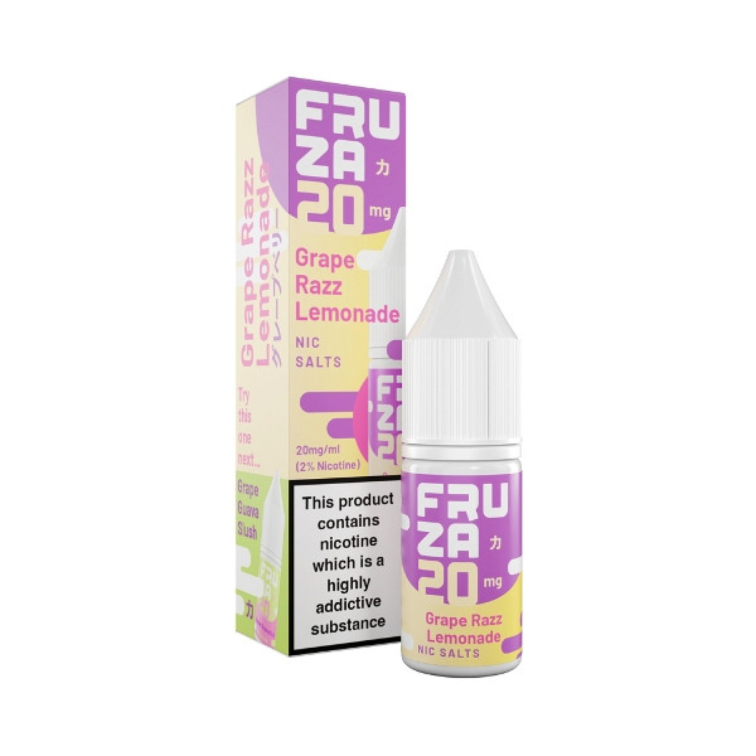 Fruza - Nic Salt - Grape Razz Lemonade