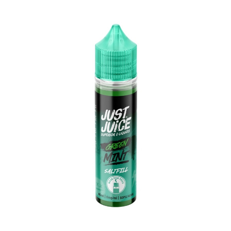 Just Juice Mint - 40ml - Green - Saltfill