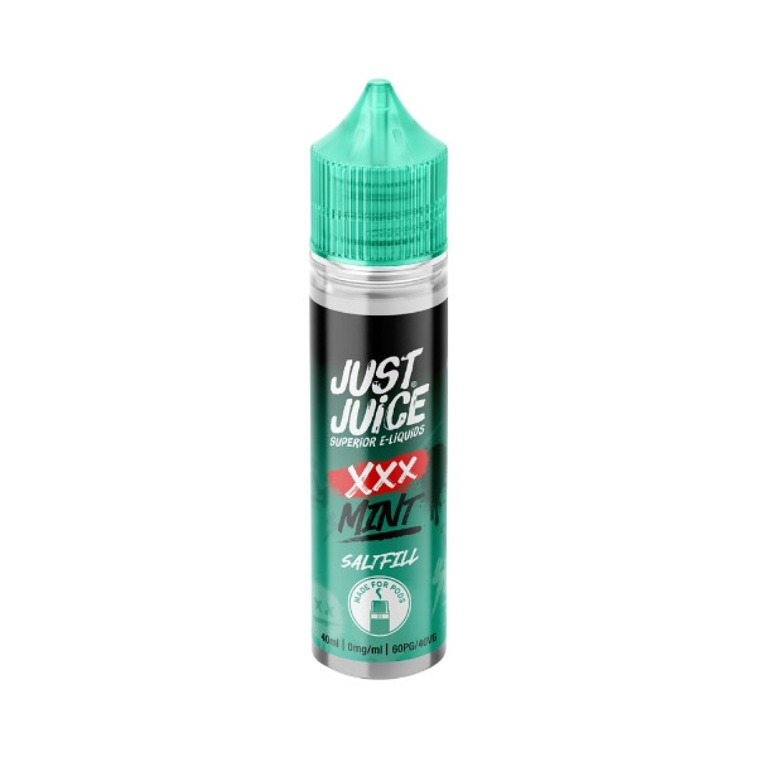 Just Juice Mint - 40ml - XXX - Saltfill Just Juice Mint - 40ml - XXX - Saltfill