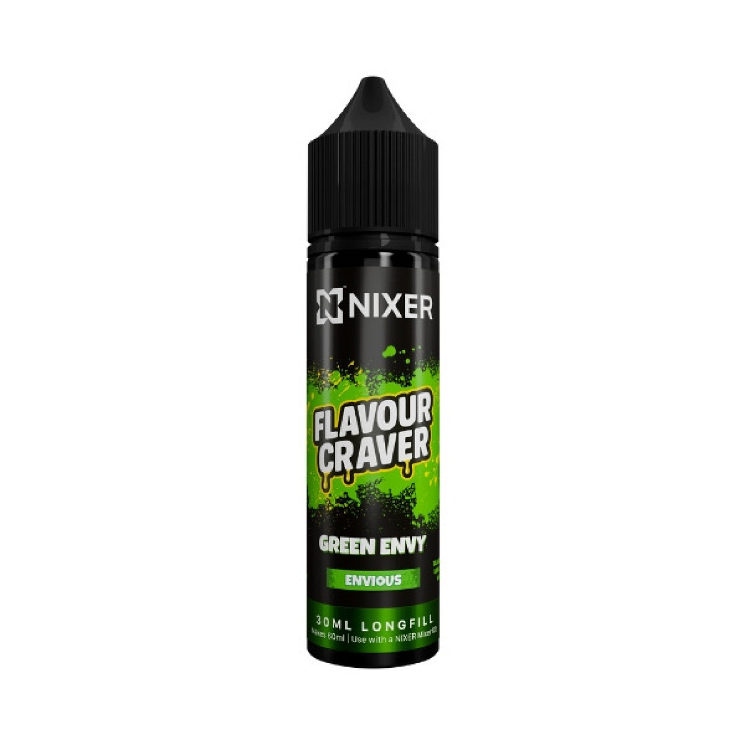 Nixer X Flavour Craver - 30ml - Green Envy - Longfill Nixer X Flavour Craver - 30ml - Green Envy - Longfill