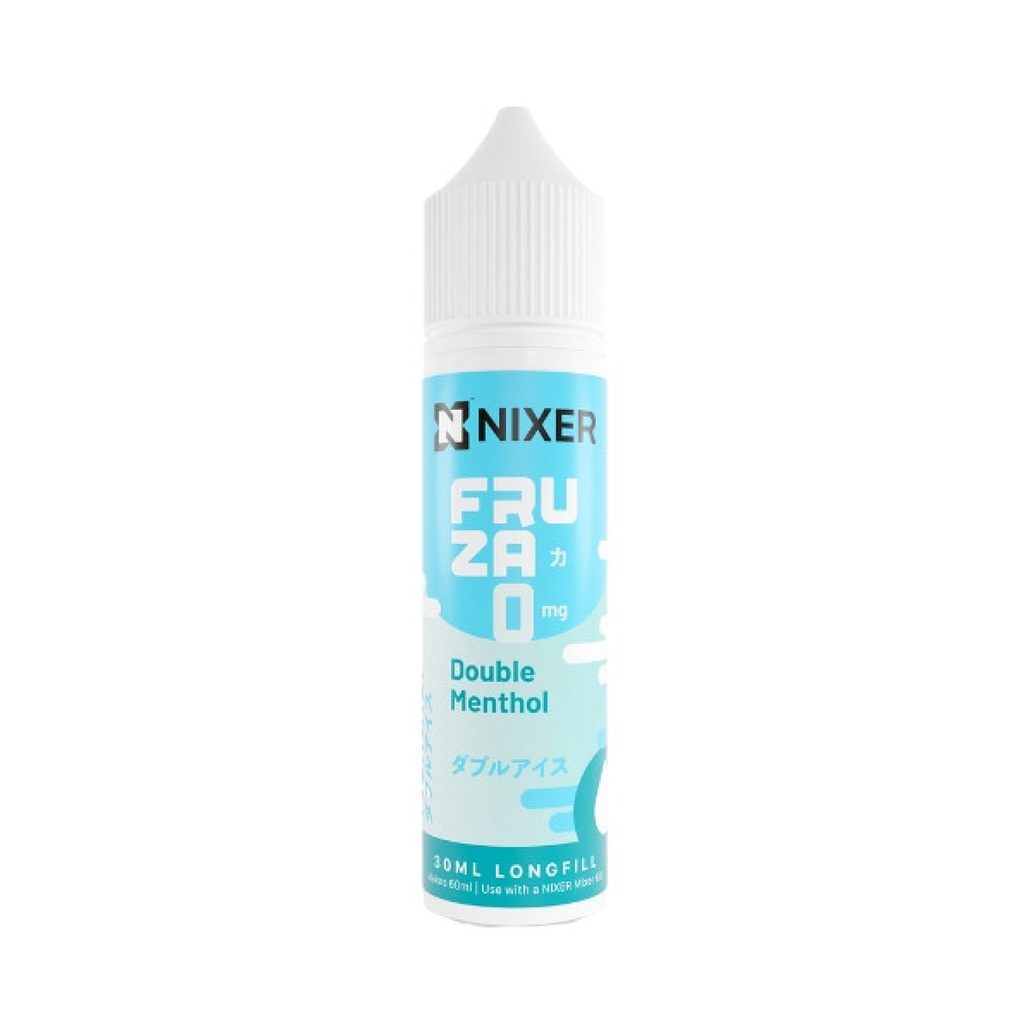 Nixer X Fruza - 30ml - Double Menthol - Longfill Nixer X Fruza - 30ml - Double Menthol - Longfill