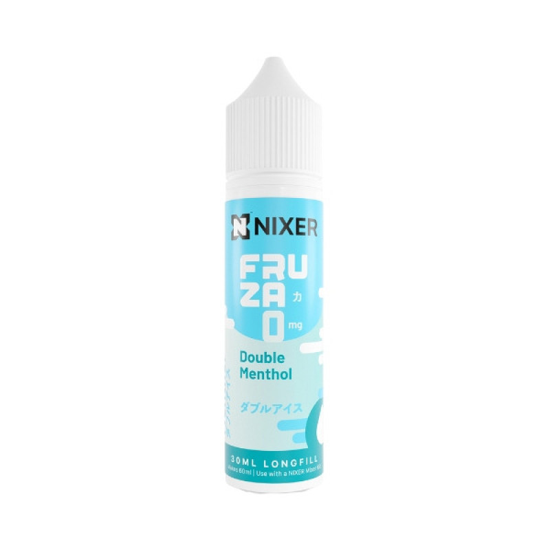 Nixer X Fruza - 30ml - Double Menthol - Longfill