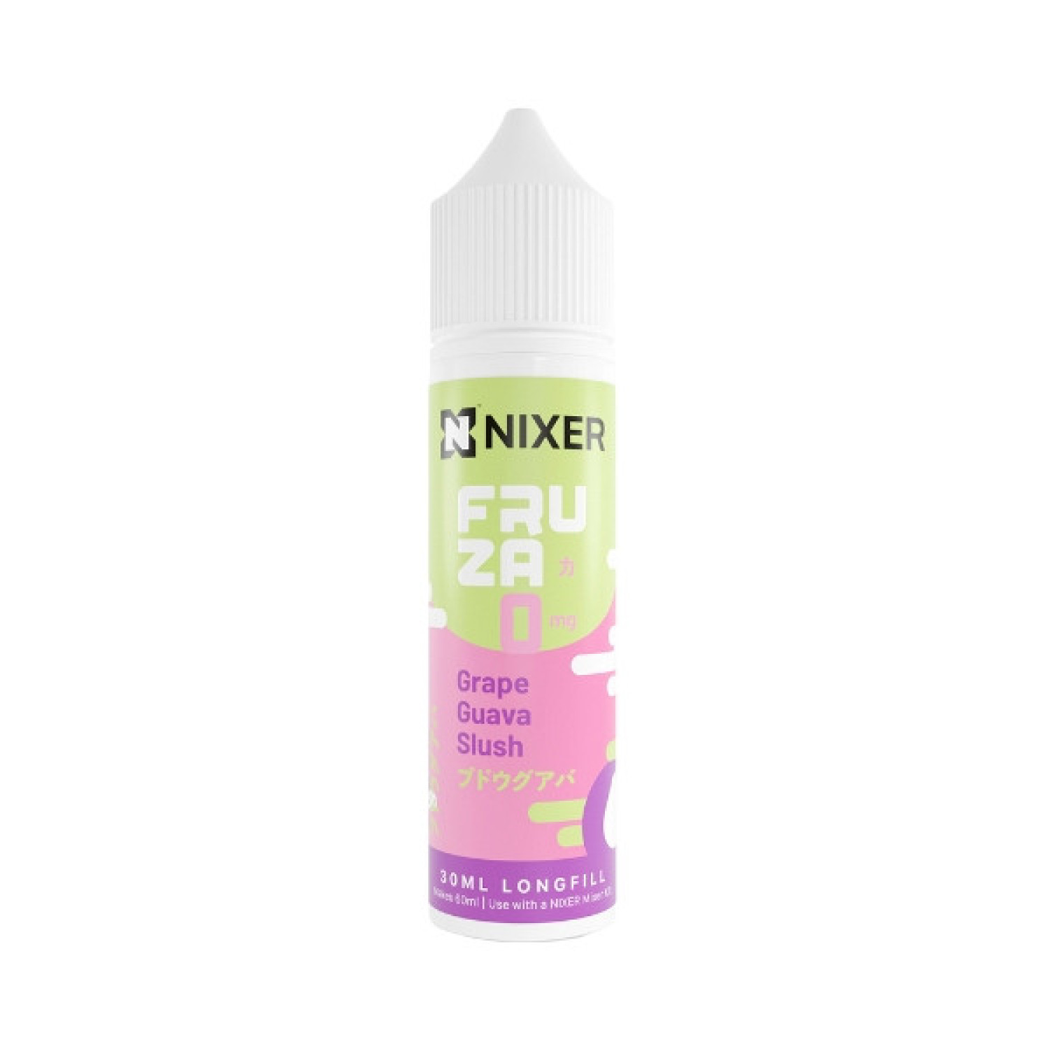 Nixer X Fruza - 30ml - Grape Guava Slush - Longfill Nixer X Fruza - 30ml - Grape Guava Slush - Longfill