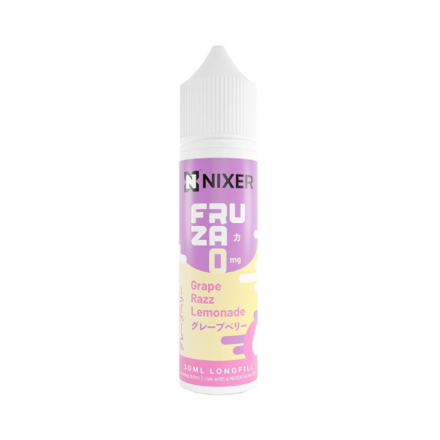 Nixer X Fruza - 30ml - Grape Razz Lemonade - Longfill Nixer X Fruza - 30ml - Grape Razz Lemonade - Longfill