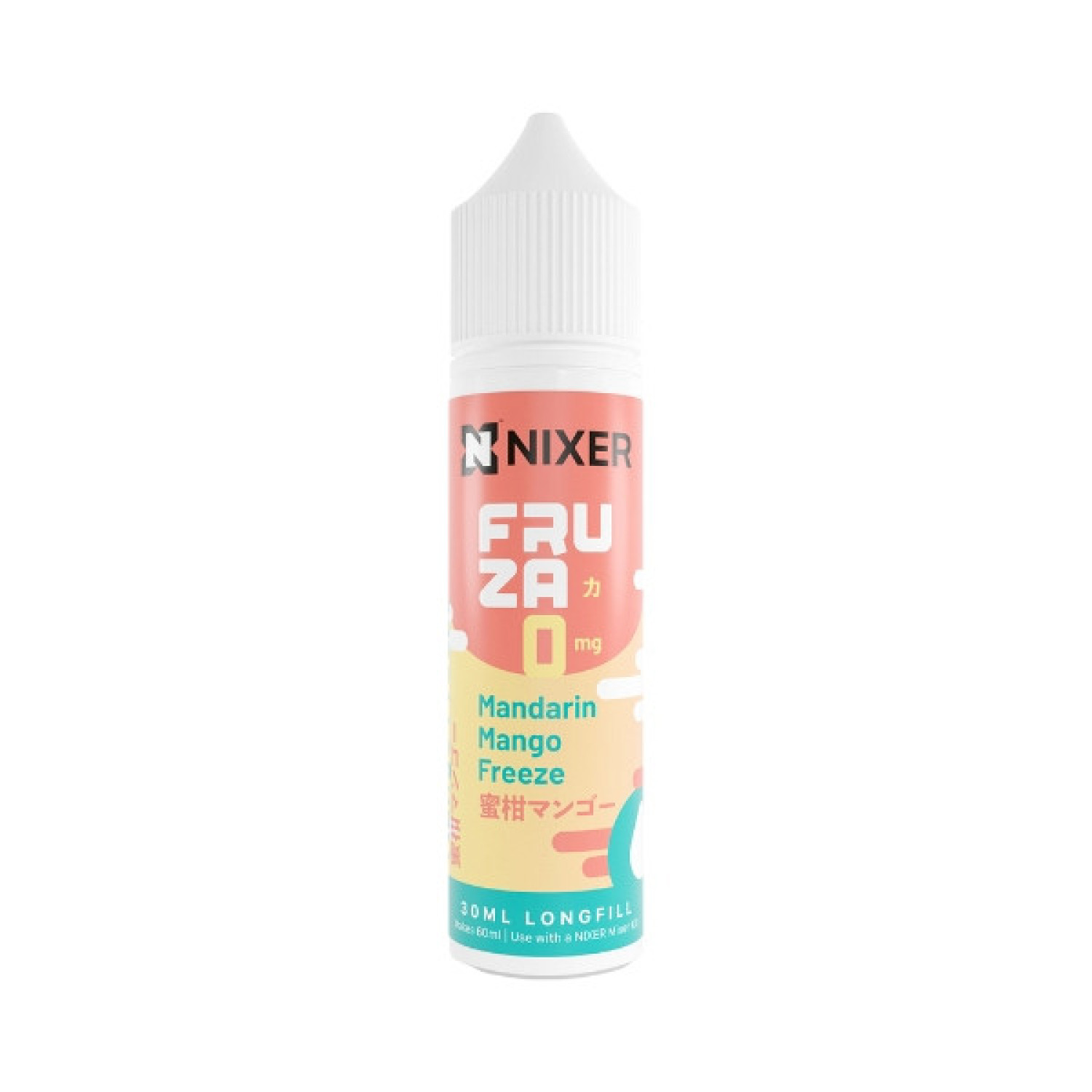 Nixer X Fruza - 30ml - Mandarin Mango Freeze - Longfill Nixer X Fruza - 30ml - Mandarin Mango Freeze - Longfill