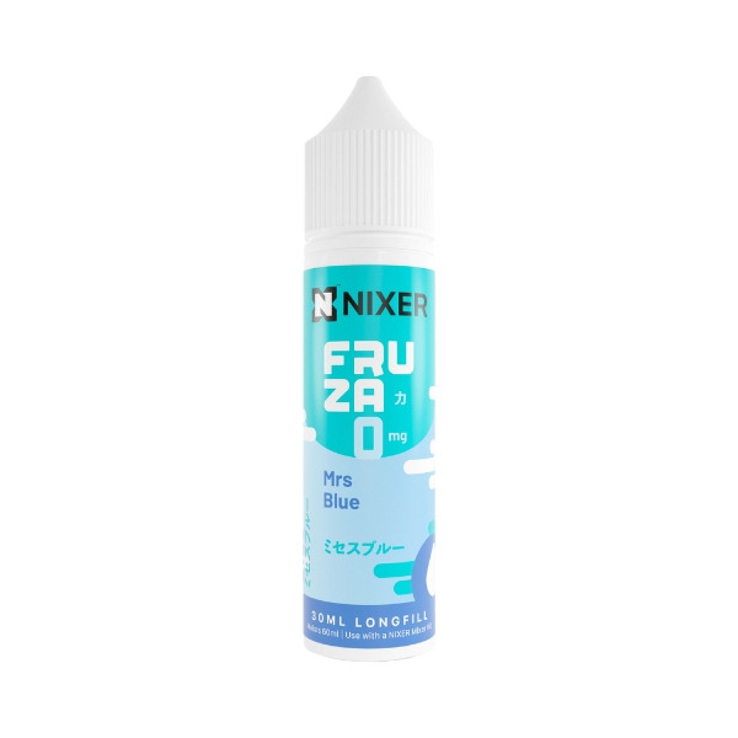Nixer X Fruza - 30ml - Mrs Blue - Longfill Nixer X Fruza - 30ml - Mrs Blue - Longfill
