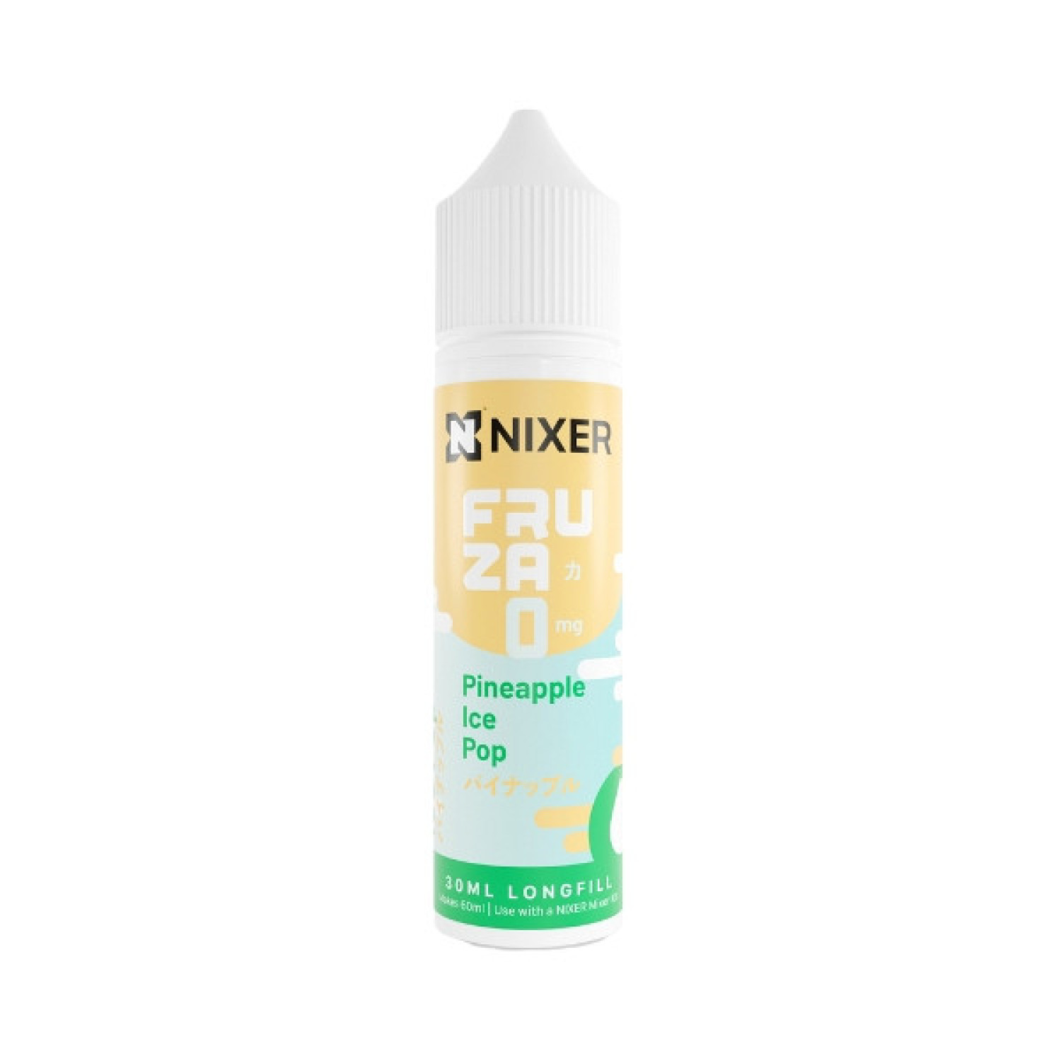 Nixer X Fruza - 30ml - Pineapple Ice Pop - Longfill Nixer X Fruza - 30ml - Pineapple Ice Pop - Longfill