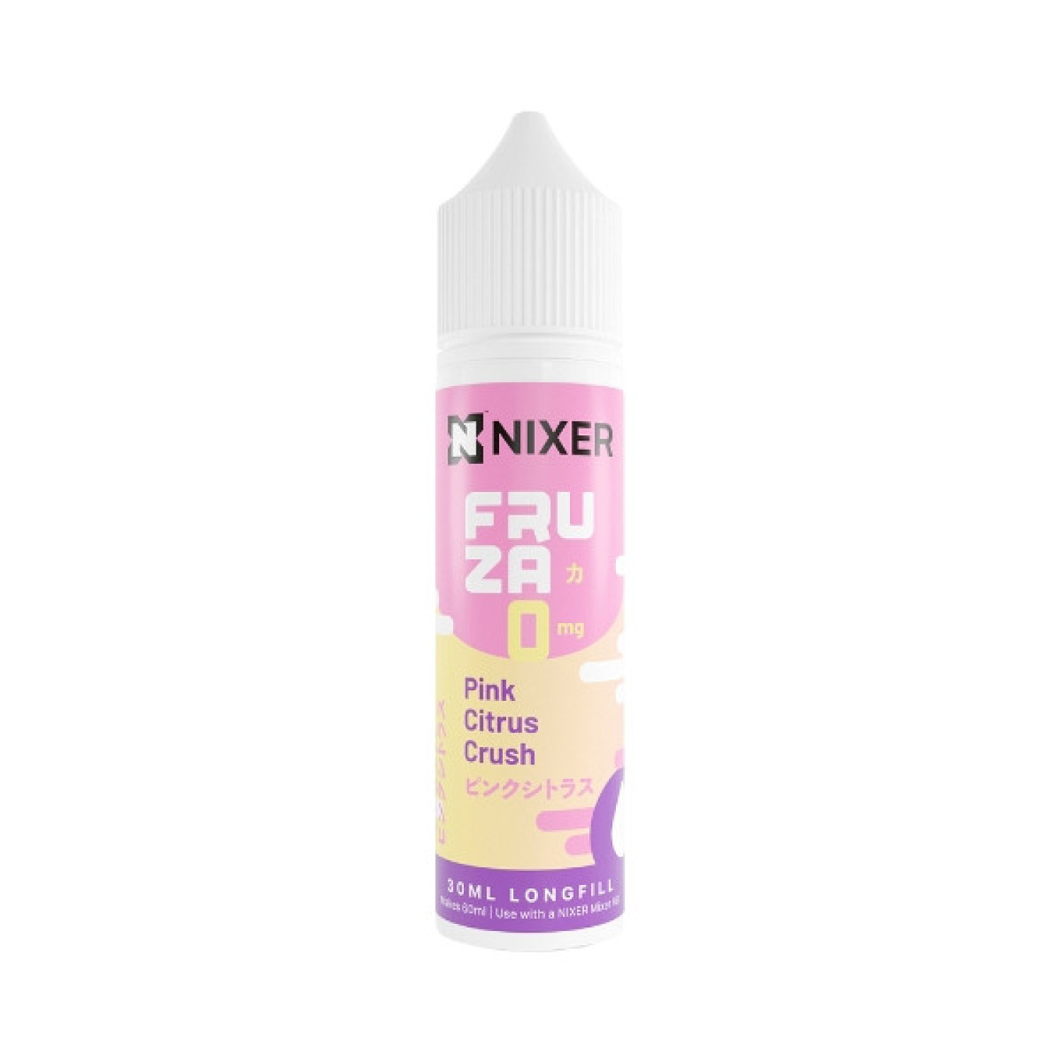 Nixer X Fruza - 30ml - Pink Citrus Crush - Longfill Nixer X Fruza - 30ml - Pink Citrus Crush - Longfill