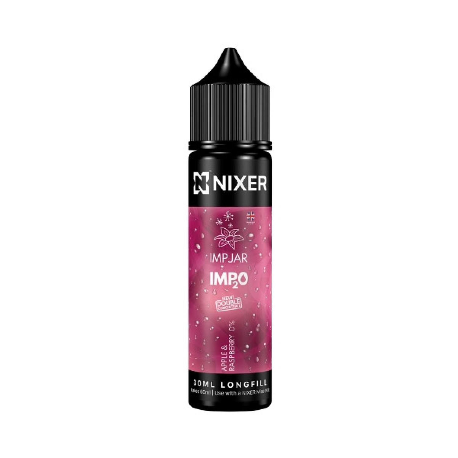Nixer X Imp Jar - 30ml - Apple & Raspberry - Longfill Nixer X Imp Jar - 30ml - Apple & Raspberry - Longfill
