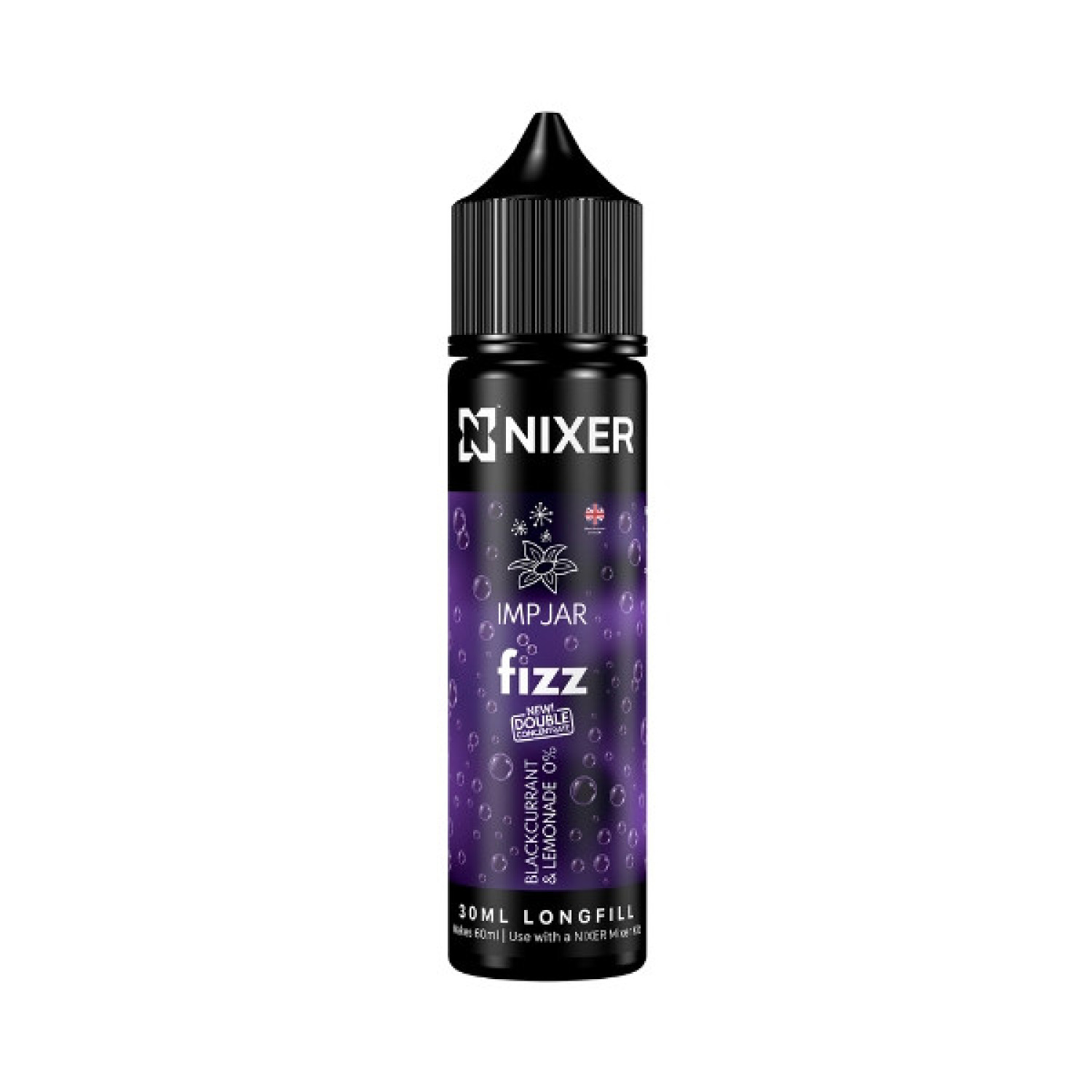 Nixer X Imp Jar - 30ml - Blackcurrant & Lemonade - Longfill Nixer X Imp Jar - 30ml - Blackcurrant & Lemonade - Longfill