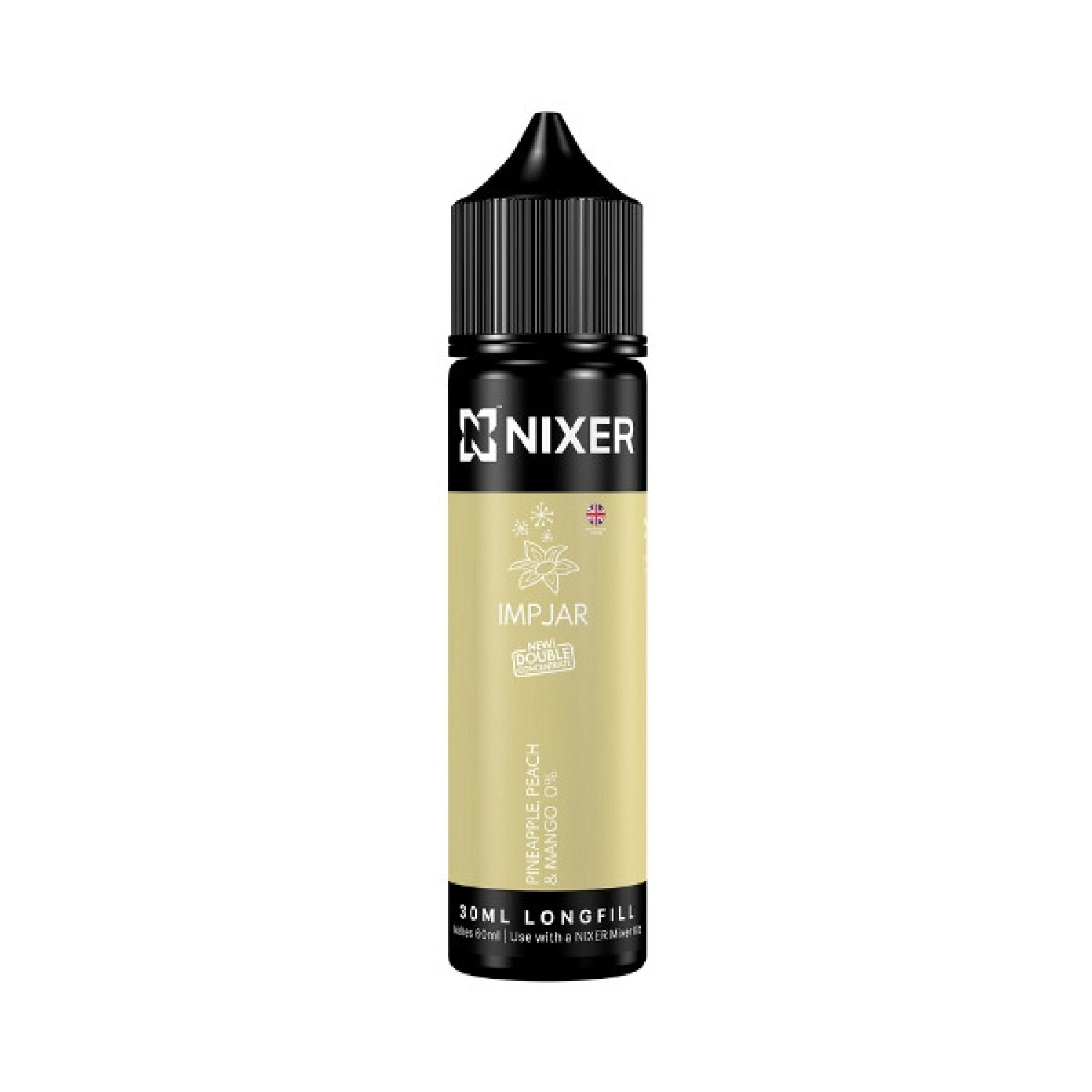 Nixer X Imp Jar - 30ml - Pineapple, Peach & Mango - Longfill Nixer X Imp Jar - 30ml - Pineapple, Peach & Mango - Longfill