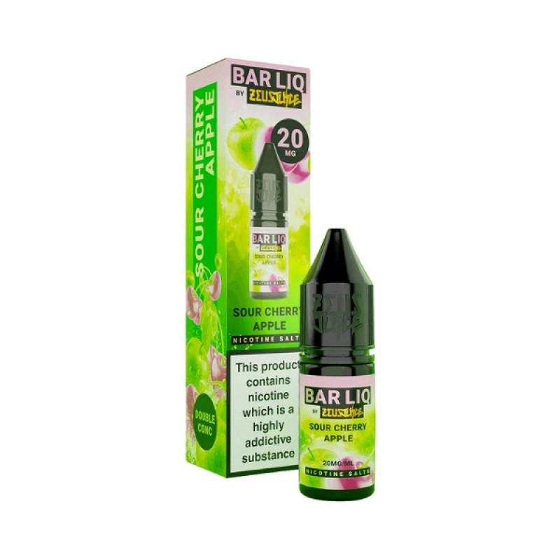 Zeus Juice Bar Liq - Nic Salt - Sour Cherry Apple