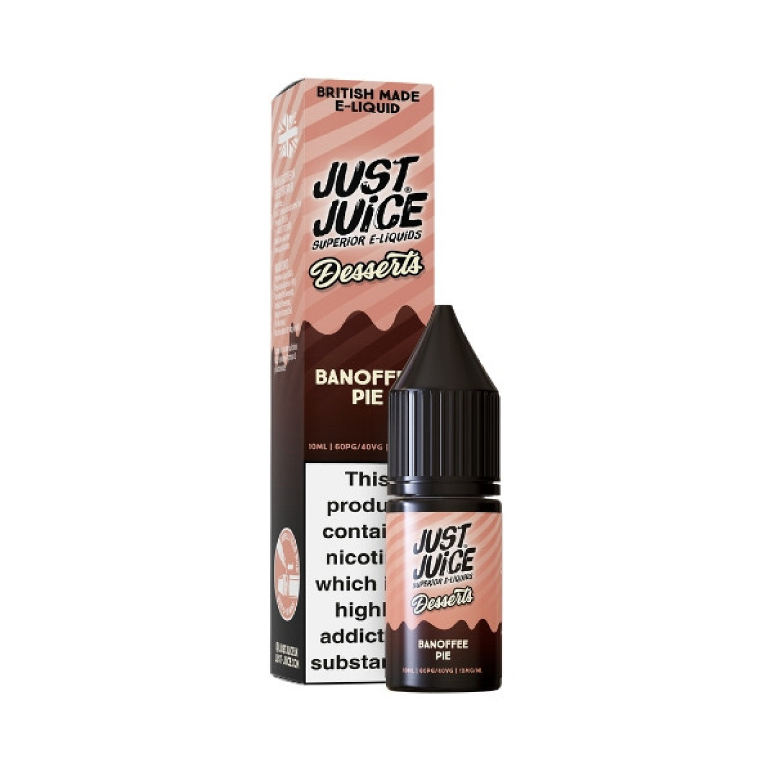 Just Juice Desserts - Nic Salt - Banoffee Pie Just Juice Desserts - Nic Salt - Banoffee Pie