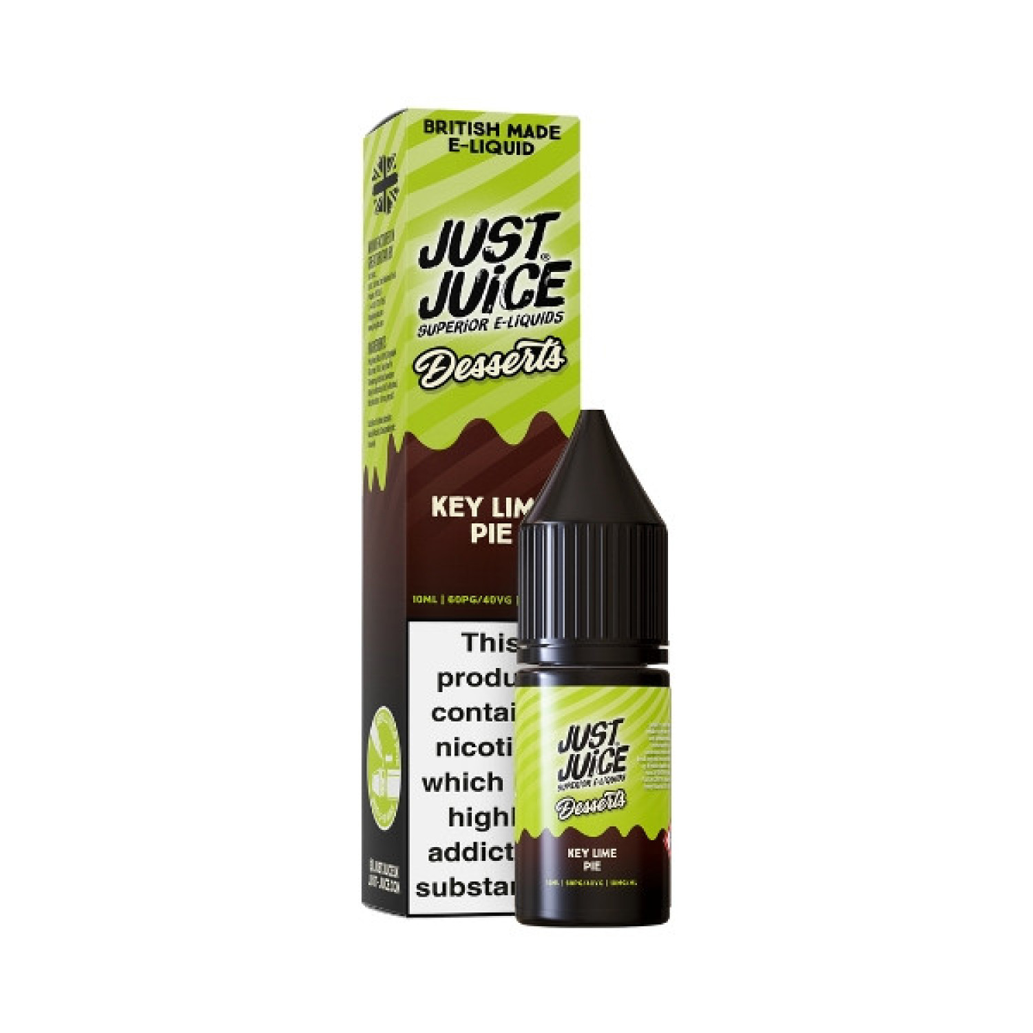 Just Juice Desserts - Nic Salt - Key Lime Pie Just Juice Desserts - Nic Salt - Key Lime Pie