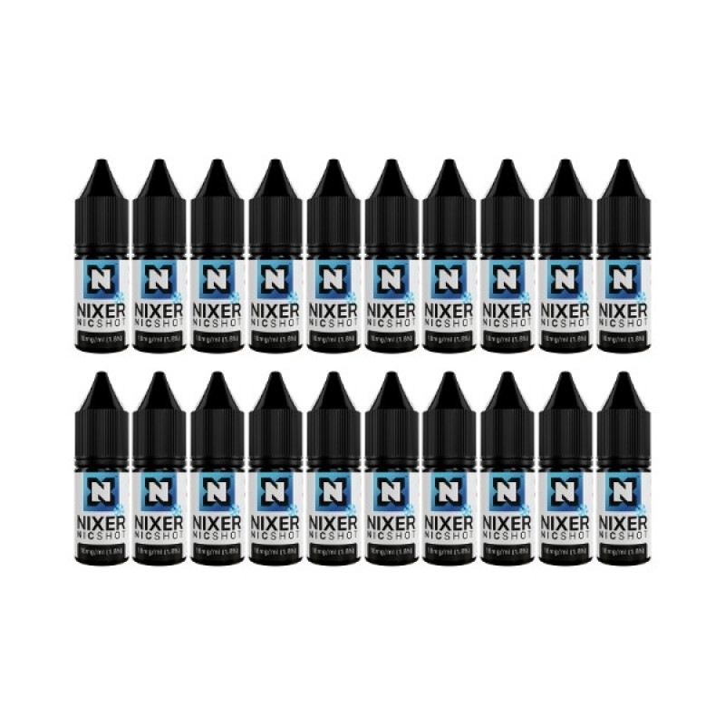 Nixer - Nic Shot - 70/30 Ice Nic Shot - 20 Pack Nixer - Nic Shot - 70/30 Ice Nic Shot - 20 Pack