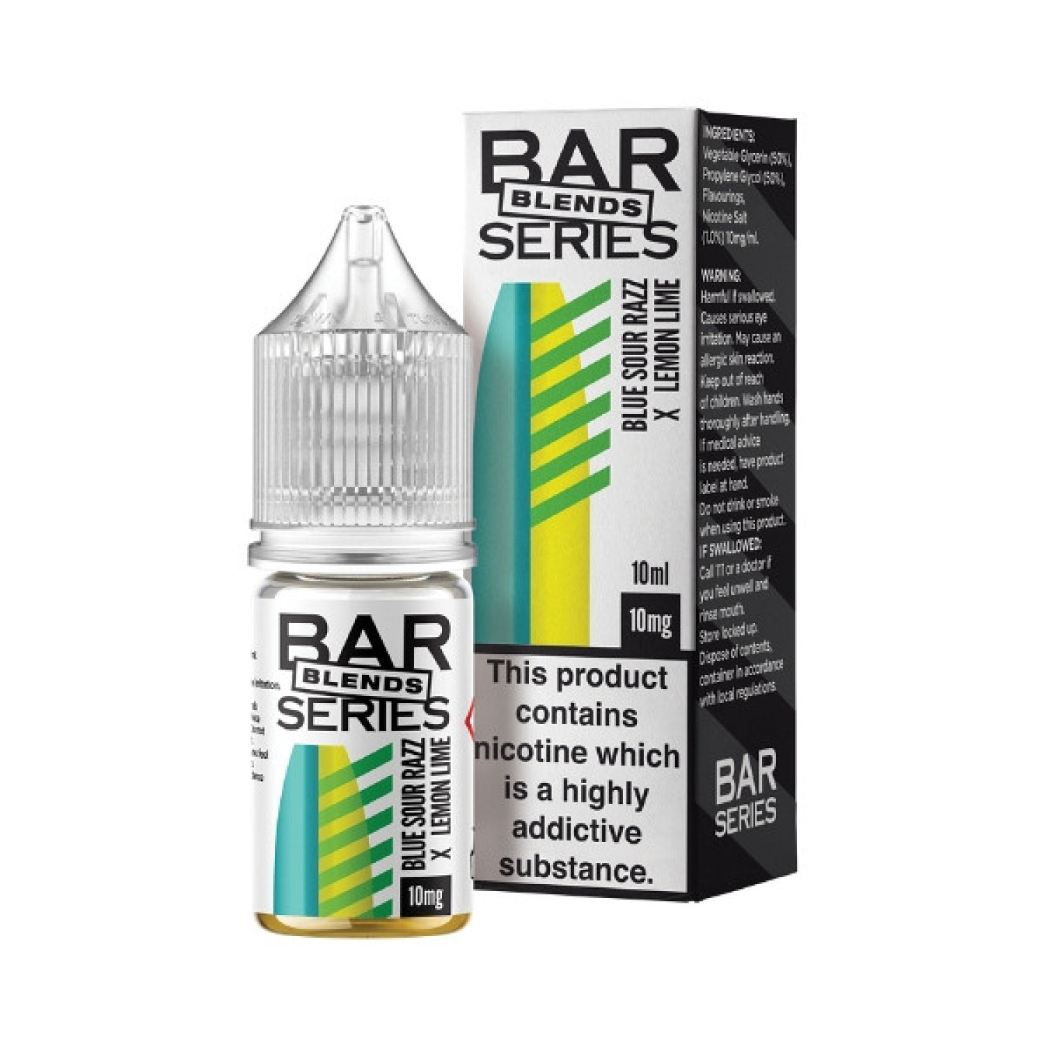 Bar Series Blends - Nic Salt - Blue Sour Razz x Lemon Lime