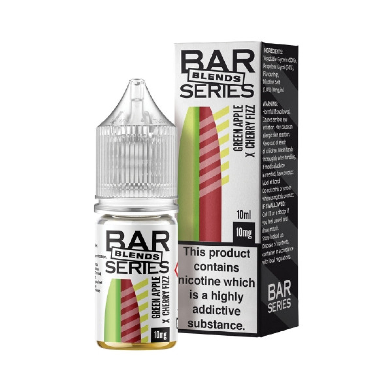 Bar Series Blends - Nic Salt - Green Apple x Cherry Fizz