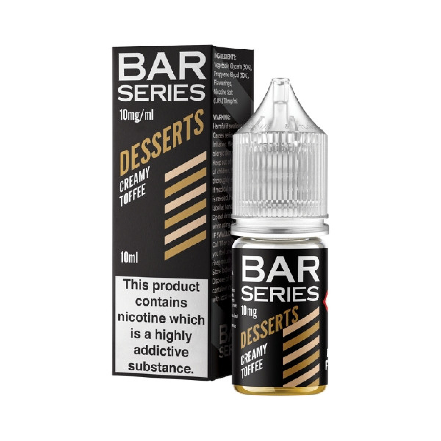 Bar Series Desserts - Nic Salt - Creamy Tofee Bar Series Desserts - Nic Salt - Creamy Tofee