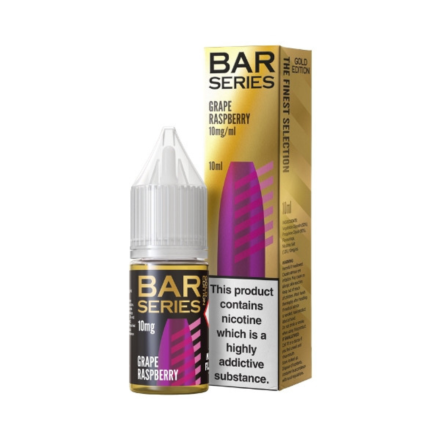 Bar Series Gold Edition - Nic Salt - Grape Raspberry
