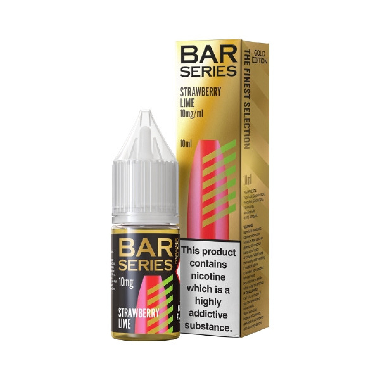 Bar Series Gold Edition - Nic Salt - Strawberry Lime