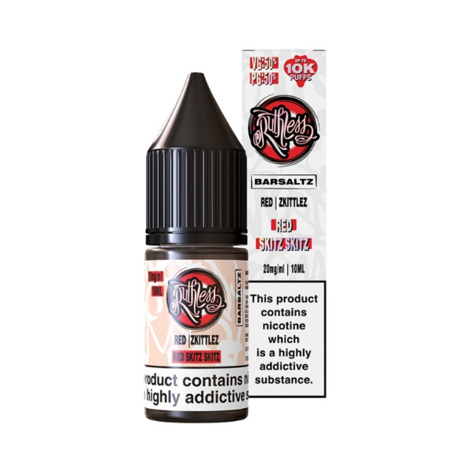 Ruthless Bar Saltz - Nic Salt - Red Skitz Skitz Ruthless Bar Saltz - Nic Salt - Red Skitz Skitz