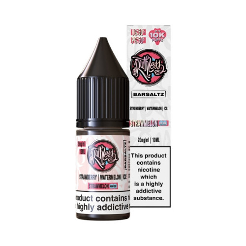 Ruthless Bar Saltz - Nic Salt - Strawmelon On Ice Ruthless Bar Saltz - Nic Salt - Strawmelon On Ice