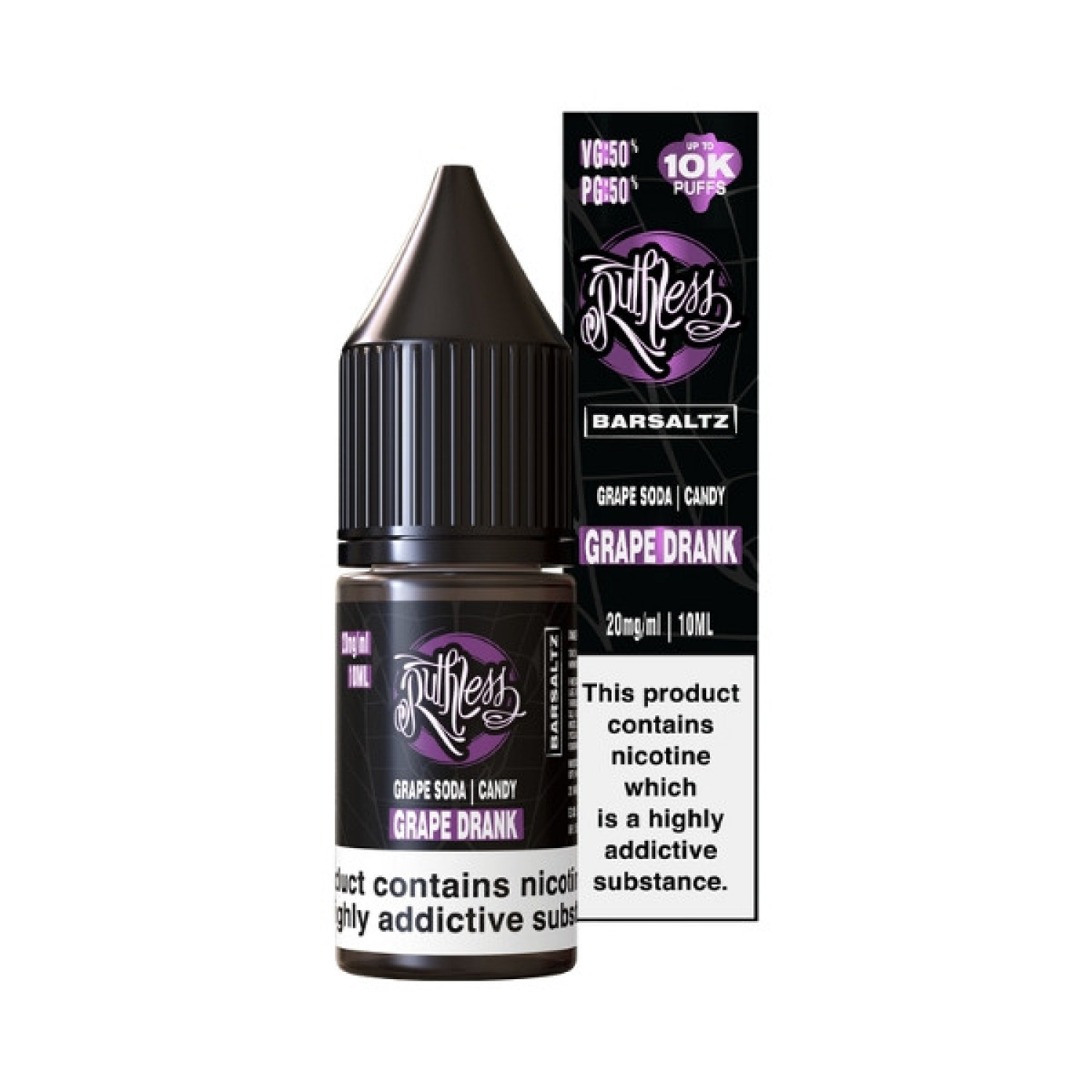 Ruthless Classic Bar Saltz - Nic Salt - Grape Drank Ruthless Classic Bar Saltz - Nic Salt - Grape Drank